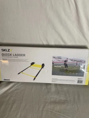 Sklz Escalera Rápida 15' Peldaño Plano Profesional Entrenador de Agilidad para Trabajo de Pies con Bolsa Nueva Caja Abierta Foto 1 de 4
