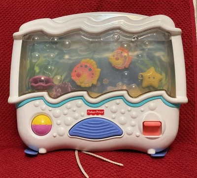 Fisher Price OCEAN WONDERS Aquarium Crib Soother - 73545, NOTE WATER LEVEL Works - Image 1 of 4