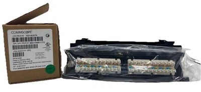 New Commscope 760183079 Distribution Module Cat6 Wall Mount Panel - Image 1 of 4