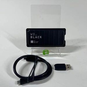 New Western Digital WD External WD-BLACK P40 1TB USB-C NVMe SSD WDBAWY0010BBK - Picture 1 of 3