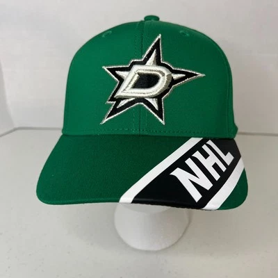 Dallas Stars Mens Small NHL Green Embroidered Logo Hockey Team Fitted Hat Cap - Image 1 of 4
