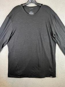 Patagonia Merino Base Layer Shirt Herren Extra Large Schwarz Performance Langarm - Bild 1 von 9