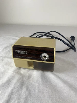 Vintage Panasonic KP-110 Auto Stop Electric Pencil Sharpener Tested Works EUC - Image 1 of 4
