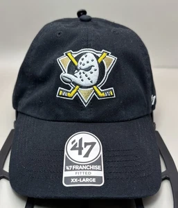 Gorra ajustada Anaheim Ducks '47 Franquicia para hombre talla XXL talla rara nueva con etiquetas - Imagen 1 de 11
