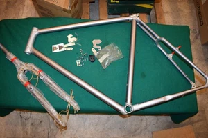 SR SAKAE LITAGE FX Mtb / Touring 26'' frame set 56cm / 60cm Aluminium JAPAN NOS - Picture 1 of 15