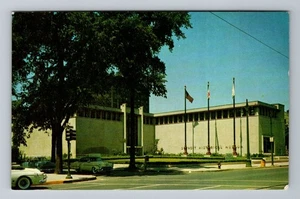 Detroit Mi-Michigan Detroit Historical Museum Motor Cars Vintage Postkarte - Bild 1 von 2