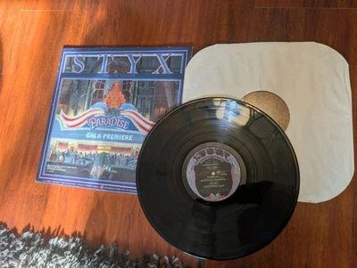 STYX PARADISE THEATRE GALA PREMIERE VINYL LP 1981 A & M RECORDS   Excellent  - Image 1 of 3