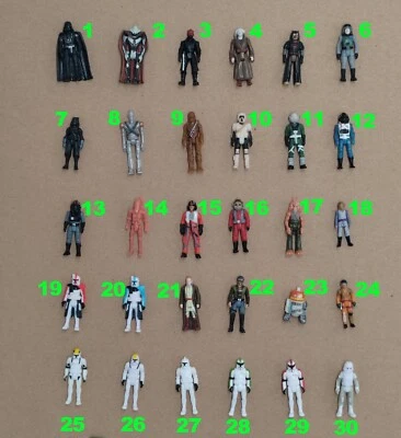 RARE 15PCS Star Wars Micro Galaxy Squadron Mini Figures/Machines Randomly Choose - Image 1 of 4
