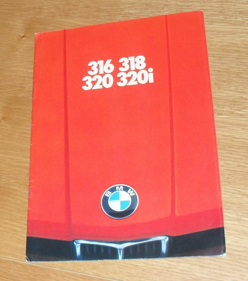 BMW 3 Series E21 Brochure 1976 - 316 318 320 320i - Image 1 of 1