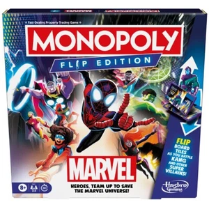Monopoly FLIP Marvel Comics Edition Board Game **BRAND NEW** - Picture 1 of 5