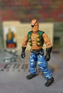 GI JOE ~ DREADNOK DEMOLISHOR 2004 ~ DREADHEADS RAMPAGE ~ 100% COMPLETO Y TARJETA DE ARCHIVO - Imagen 1 de 4