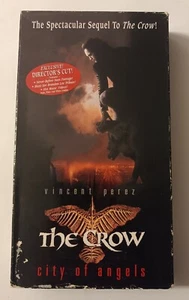 The Crow City of Angels VHS 1996 Director's Cut Blockbuster ex rental comic book - Picture 1 of 6