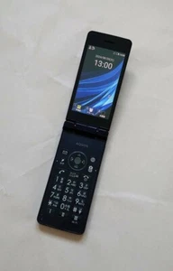 SHARP AQUOS Keitai 3 805SH Softbank Unlocked Black SIM Free JAPAN Used - Afbeelding 1 van 5