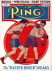 Barney Ross And Tony Canzoneri Ring Boxing Magazine Cover Photo