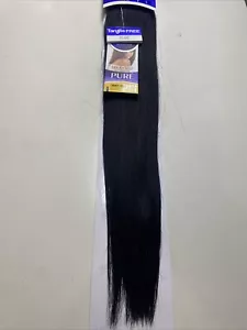 Milky Way PURE SPECIAL COLOR Human Hair Weave Extension Yaky_20"_#1 - Picture 1 of 4