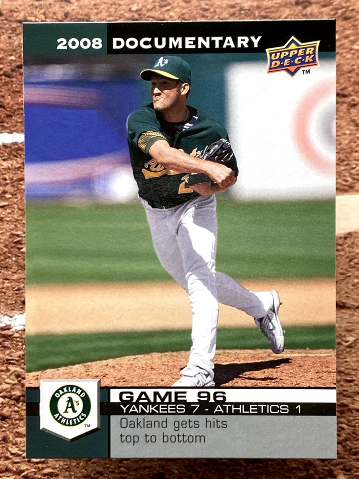 2008 Upper Deck Documentary Huston Street #2896 - Image 1 of 2