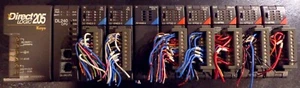 Koyo Direct Logic CON CPU DL240, D2-16ND3-2, F2-04AD-2, D2-16TD2-2 & F2-08TRS - Foto 1 di 5
