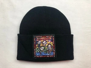 Coal Chamber Logo c1999 Patch Black Knit New Beanie  - Picture 1 of 2