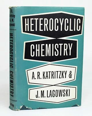Heterocyclic Chemistry by Katritzky & Lagowski 1960 1st British Ed Illustrated - Image 1 of 4