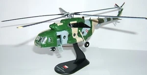 helicopter MIL MI-8T Poland Air FORCE model diecast 1:72 metal Amercom - Picture 1 of 5