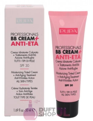 Pupa Pupa Professionals BB Cream + Anti-Eta SPF30 50 ml ( 001 Nude )