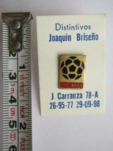 1970 MEXICO IX SOCCER WORLD CUP FOOTBALL FUTBOL ORIGINAL VINTAGE PIN - Picture 1 of 1