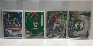 2020-21 NBA Sticker and Card Sticker LOT (4) - Jayson Tatum - Aaron Nesmith - Picture 1 of 1