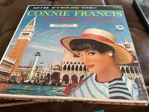 CONNIE FRANCIS “SINGS ITALIAN FAVORITES” ORIGINAL VINYL LP, MGM RECORDS, VG - Picture 1 of 2
