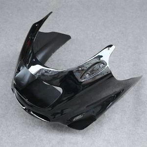 Fit for Kawasaki ZZR1100 D 1993-2001 98 Front Upper Fairing Headlight Cowl Nose - Picture 1 of 3
