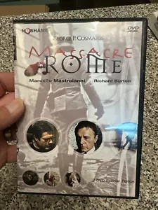 Massacre in Rome DVD 2-Discs Richard Burton Marcello Mastroianni WWII Nazis (24 - Foto 1 di 5