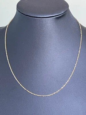 14K YELLOW GOLD  STARRY NECKCHAIN NECKLACE - Image 1 of 4
