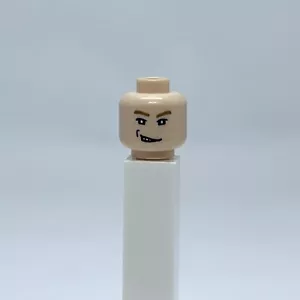 LEGO Indiana Jones Minifigure Sneer Head/ Rene Belloq / Draco Malfoy/3626bpb0276 - Picture 1 of 4