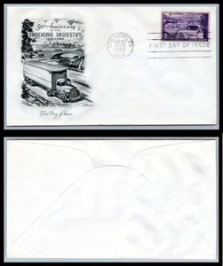 US FDC # 1025 3c Trucking  Artmaster   1953, 9p7264 - Picture 1 of 1