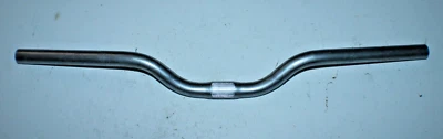 Manillar MTB 25,4 mm 61 cm 2" barra elevadora plateada cómoda híbrida envío rápido a EE. UU. Foto 1 de 4