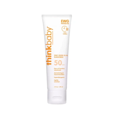 Thinkbaby FPS 50+ Protector solar mineral para bebés óxido de zinc 3 oz Foto 1 de 3