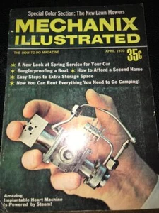 Mechanix Illustrated Magazine, April 1970 Issue - Picture 1 of 1