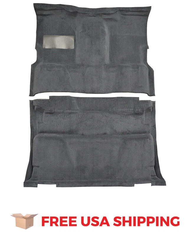 FITS 1989-1991 Chevrolet V3500 Crew Cab 4WD Auto/4spd Cutpile Carpet - Изображение 1 из 3