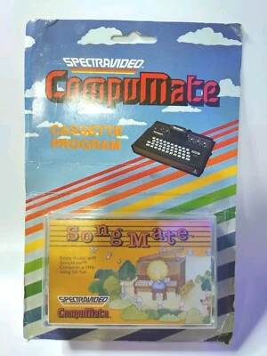 Atari 2600 VCS SongMate SPECTRAVISION COMPUMATE CASSETTE PROGRAM Brand New! - Image 1 of 3