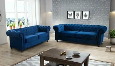 HANDMADE INFINITY CHESTERFIELD SOFA 3+2+1 *** FREE DELIVERY MAIN ENGLAND ***