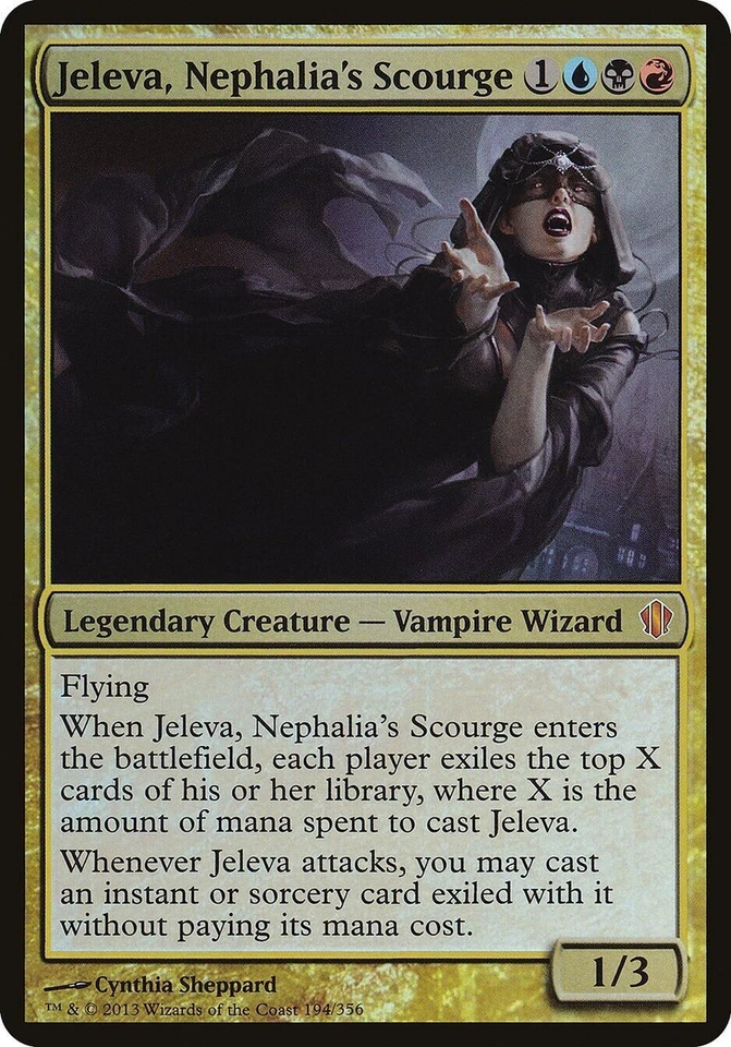 Jeleva, Nephalia's Scourge (Oversized) ​OC13 MTG NM Foil - Image 1 of 1