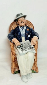 Rare Royal Doulton "Taking Things Easy" Vintage Home/Office Decor Figurine - Picture 1 of 13