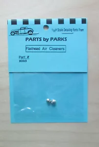 FLATHEAD AIR CLEANERS 1:24 1:25 PART BY PARKS MODEL CAR PART 8003 - Picture 1 of 2