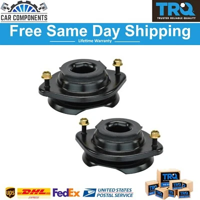 TRQ New Rear Driver & Passenger Side Upper Strut Mount Set For 1990-1997 Mazda - Image 1 of 4