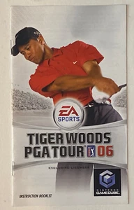 Tiger Woods PGA Tour 06 Original Nintendo GameCube nur Handbuch - Bild 1 von 2