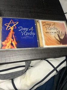 Songs 4 Worship Shout To The Lord & Christmas 2 CD Lot - Bild 1 von 2