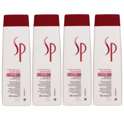 Wella SP Color Save 4 x 250 ml Shampoo Set - Bild 1 von 2