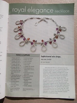 Step By Step Wire Jewelry~Vol 3 #5~Jewellery Projects~Earrings~Ring~Pearl Cuff.. - image 1 of 4