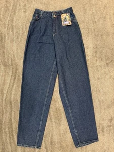 Vintage OshKosh B’Gosh 26x32 High Waisted Women's Size 10 Tapered Blue Jeans - Picture 1 of 10