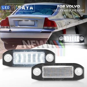 2x LED License Plate Light for Volvo S80 XC90 S40 V60 XC60 S60 C70 V50 XC70 V70 - Picture 1 of 12