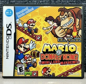 Nintendo DS Mario vs Donkey Kong Mini-Land Mayhem! CASE And Manual Only - Picture 1 of 4
